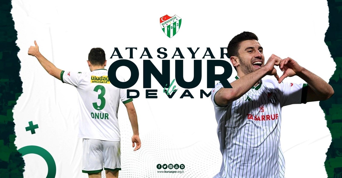 Bursaspor, Onur Atasayar\'la yeniden anlaşmaya vardı
