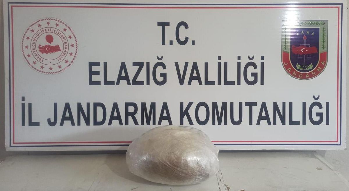 Elazığ\'da 2 kilogram esrar ele geçirildi