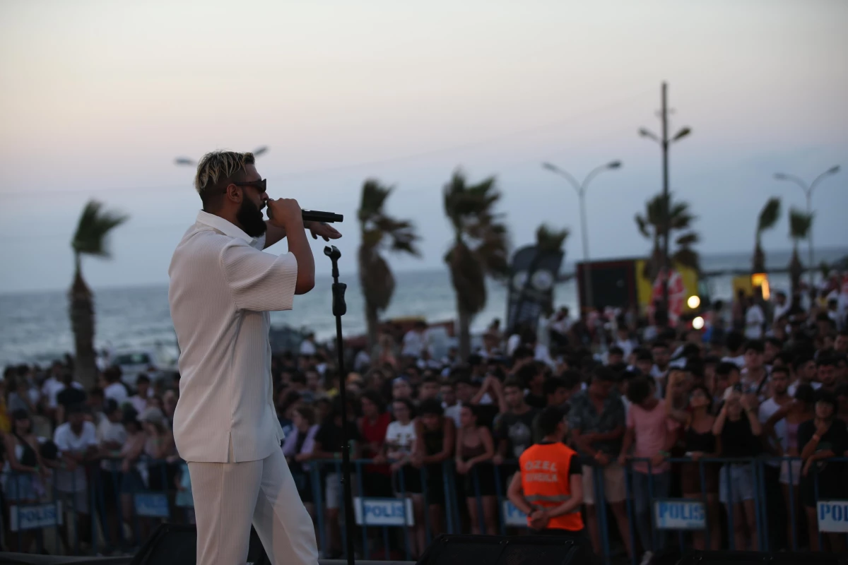 Arsuz\'da rap müzik festivali başladı