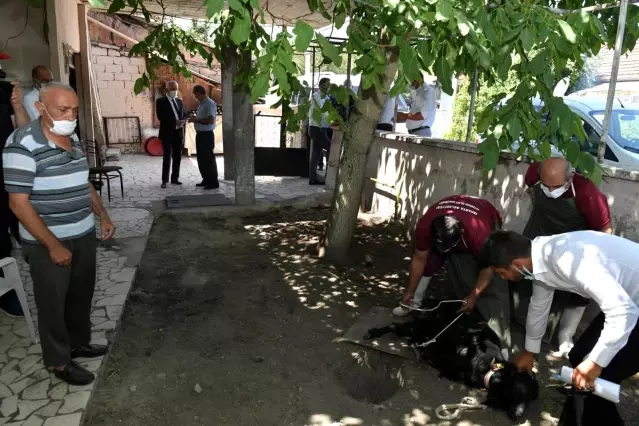 Isparta Belediyesi 200 engelli ve yaşlı vatandaşın kurbanını kesti Isparta Belediyesi 200 engelli ve yaşlı vatandaşın kurbanını kesti