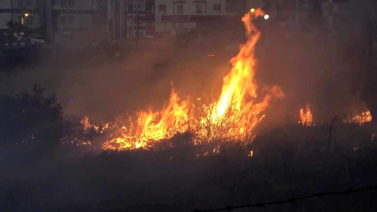 Son dakika haberi: Kırıkkale\'de MKE arazinde yangın