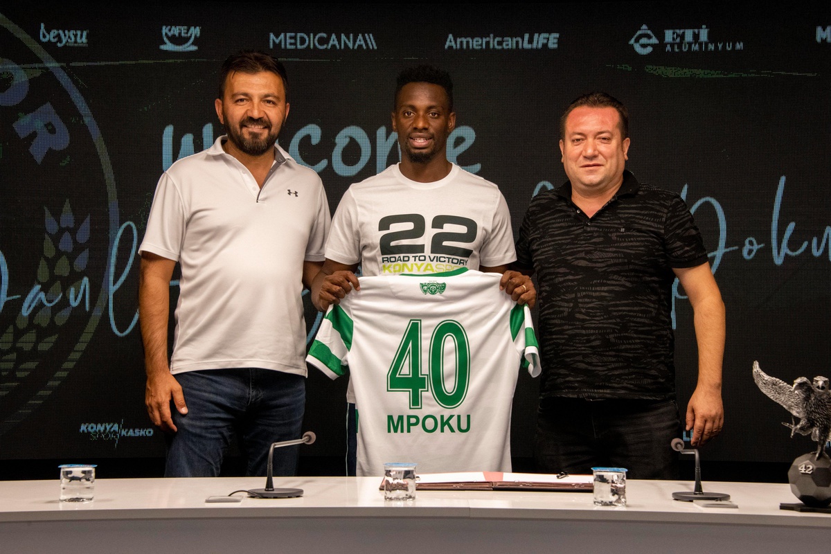 Son dakika haberleri | Konyaspor, Demokratik Kongolu milli futbolcu Mpoku\'yu transfer etti