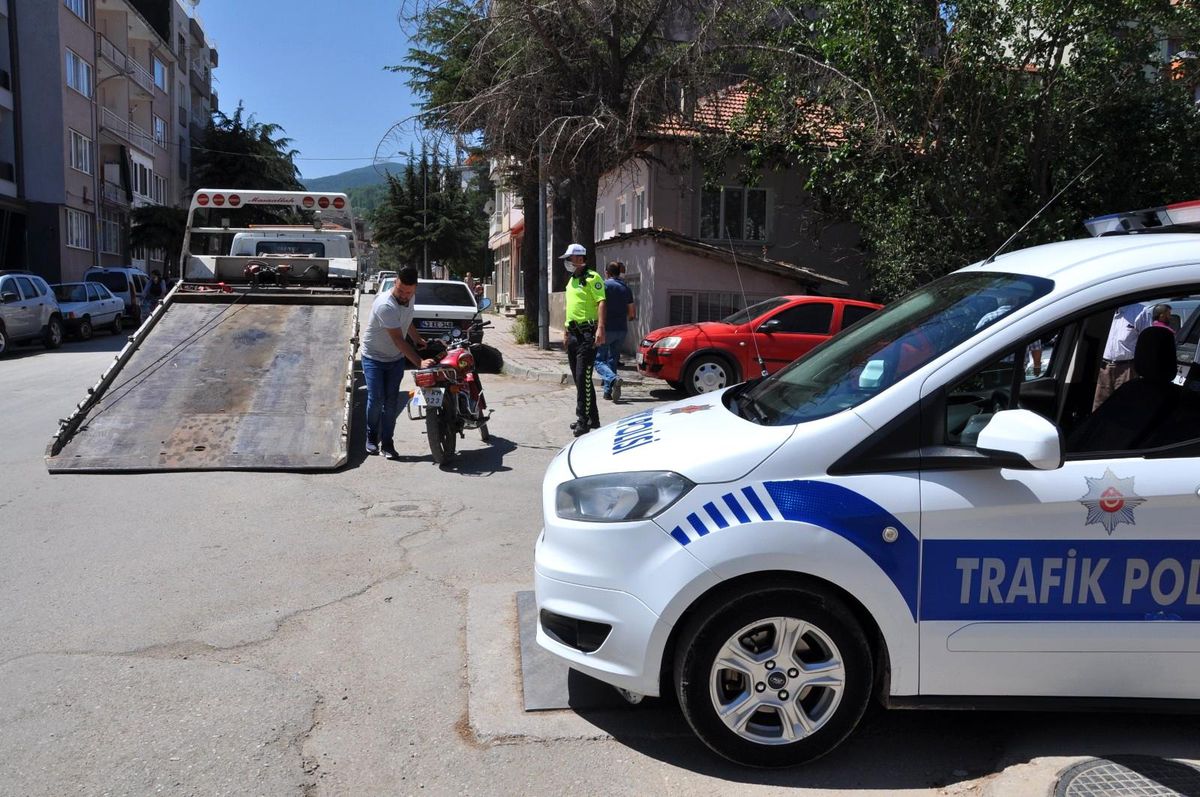 Motosikletlere sıkı denetim