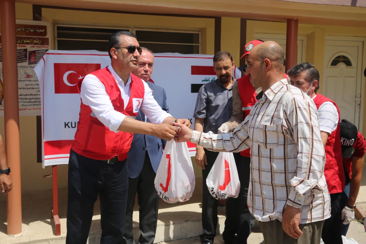 Türk Kızılay Irak\'ta 50 bin aileye kurban eti dağıtacak