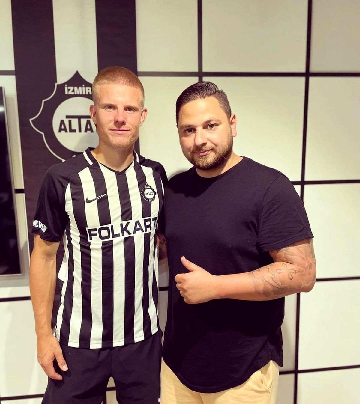 Altay, Eric Bjönkander\'i kadrosuna kattı