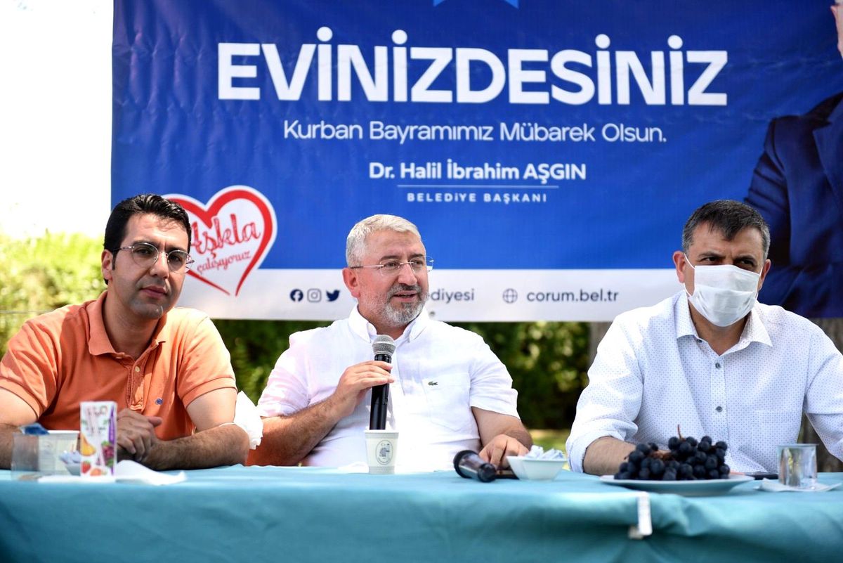 Çorum Belediyesi misafir öğrencileri bayramda yalnız bırakmadı