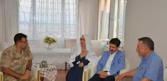 Ergani Kaymakamı Abdulselam Öztürk şehit aileleri ve gazileri ziyaret etti