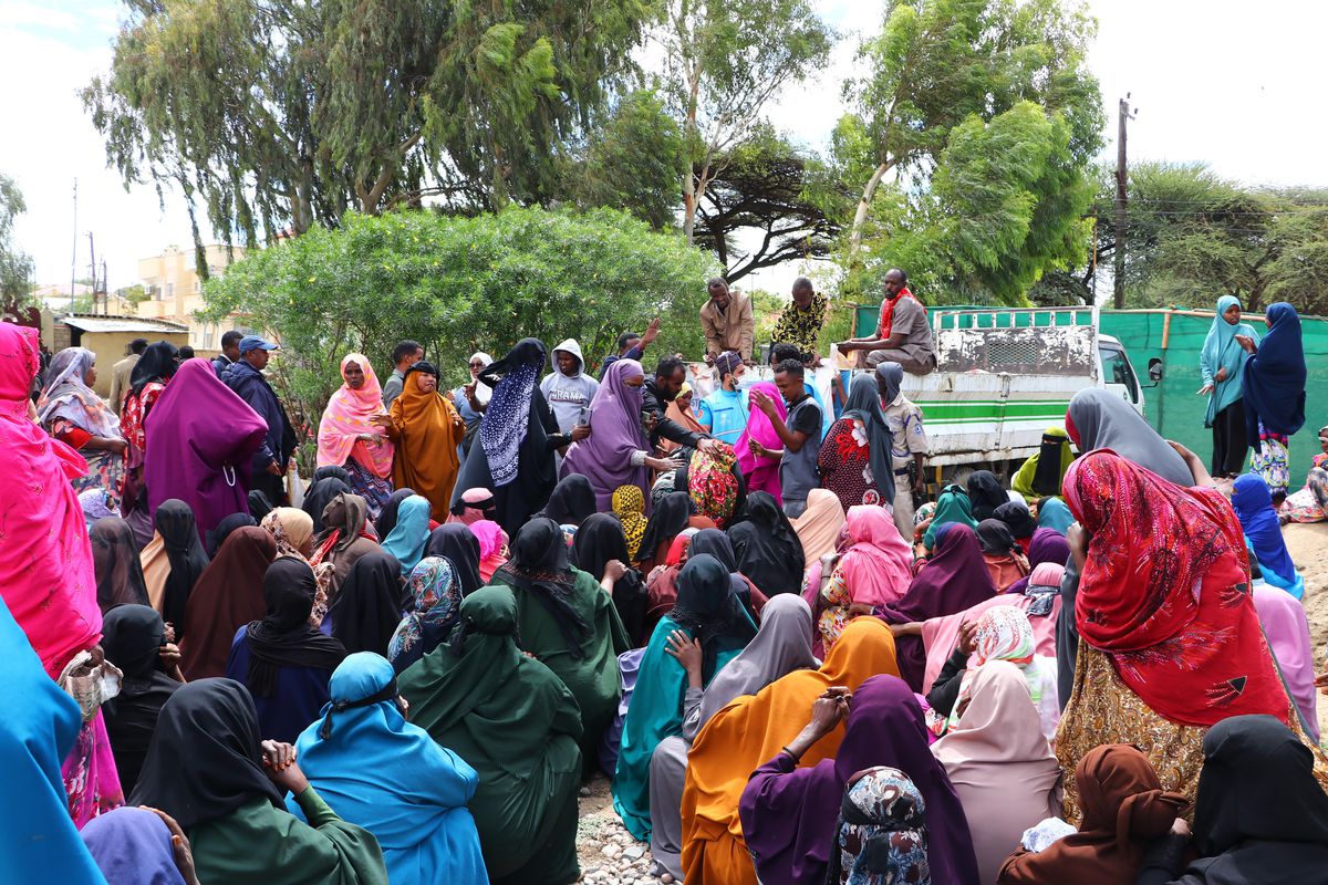 Somaliland\'da ihtiyaç sahipleri Türkiye Diyanet Vakfı ile bayram etti