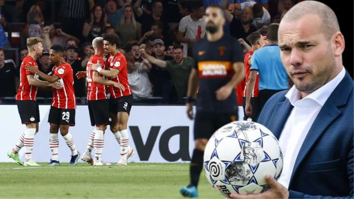 Galatasaray PSV\'ye 5-1 yenildi! Takımın eski oyuncularından Wesley Sneijder\'den olay yorum geldi: Şok oldum, bu oyun böyle bir kulübe yakışmıyor