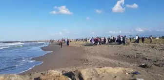 Baba denizde kayboldu, kızı ve akrabası kurtarıldı