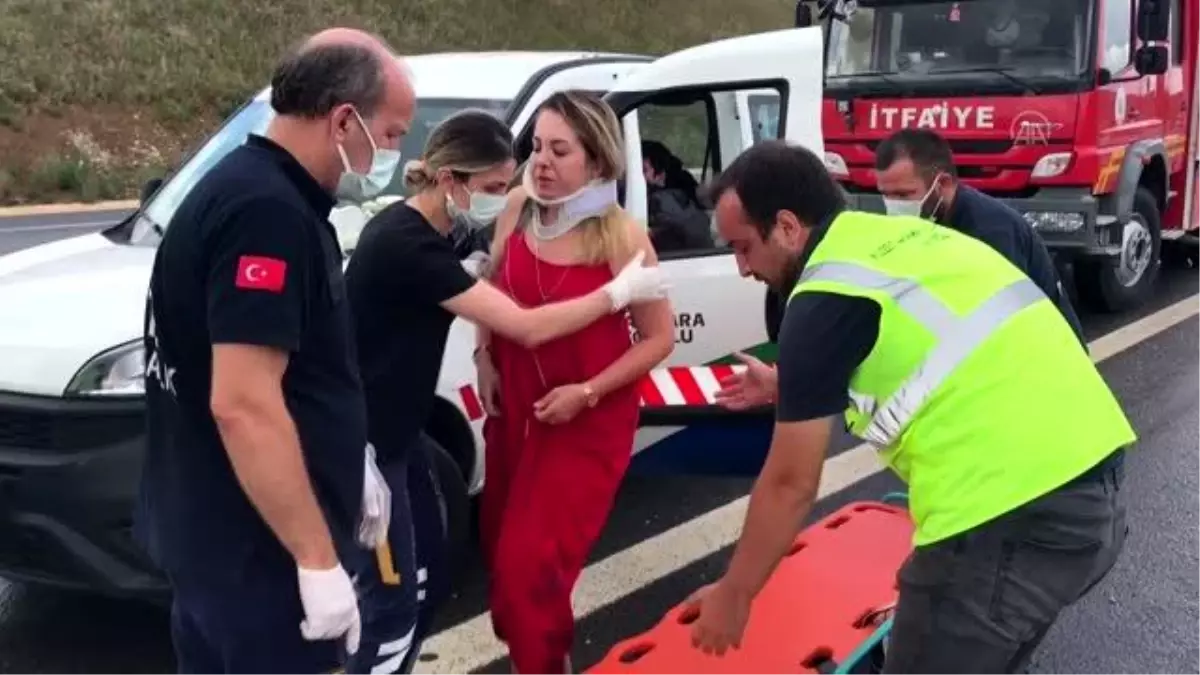 Kuzey Marmara Otoyolu\'nda trafik kazası: 1 ölü, 4 yaralı