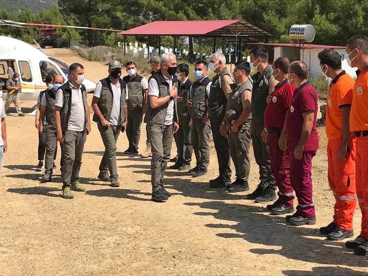 Orman Genel Müdürü Karacabey, Mersin\'de incelemelerde bulundu