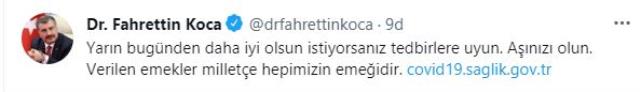 Son Dakika: Türkiye'de 23 Temmuz günü koronavirüs nedeniyle 60 kişi vefat etti, 11 bin 94 yeni vaka tespit edildi