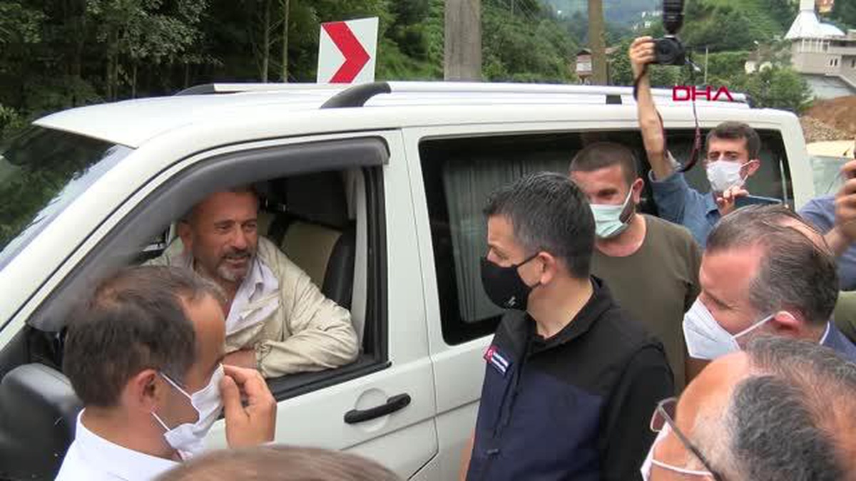Son dakika haberi: BAKAN PAKDEMİRLİ RİZE\'DE İNCELEMELERDE BULUNDU