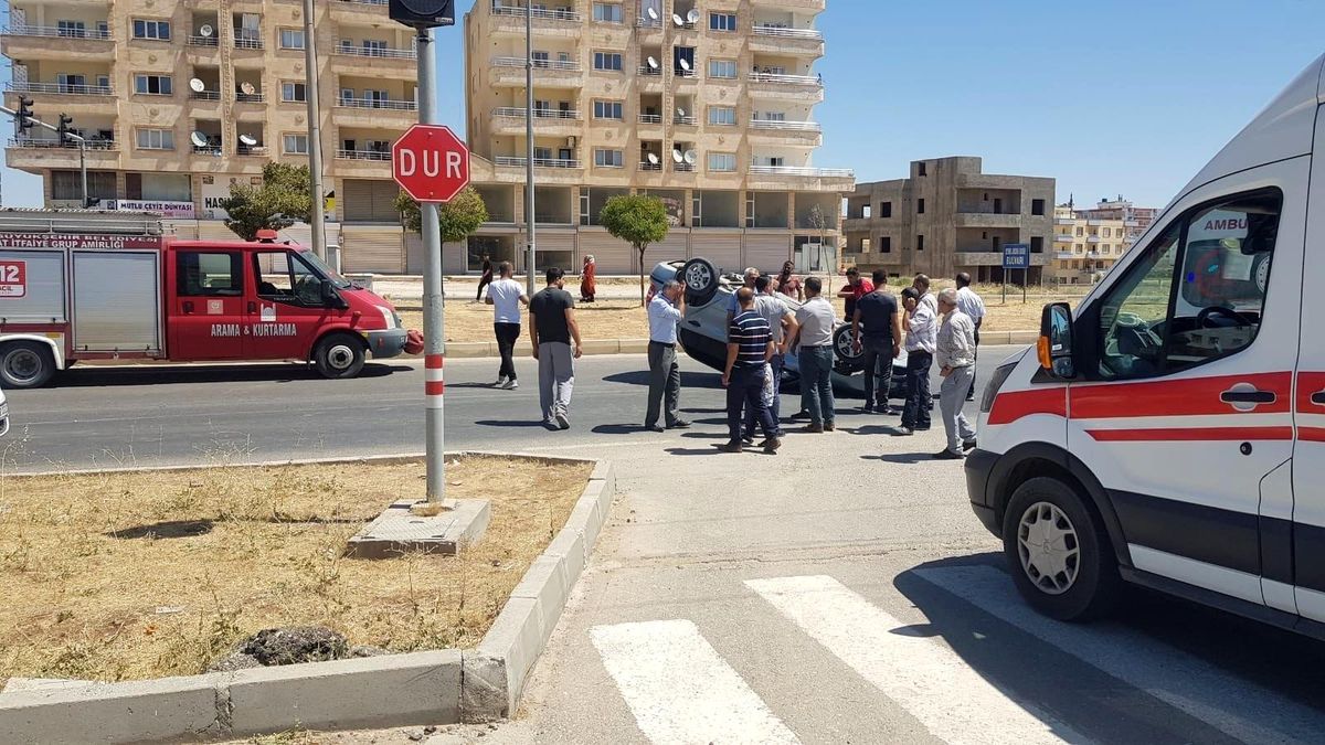 Son dakika haberleri: Mardin\'de trafik kazası: 3 yaralı
