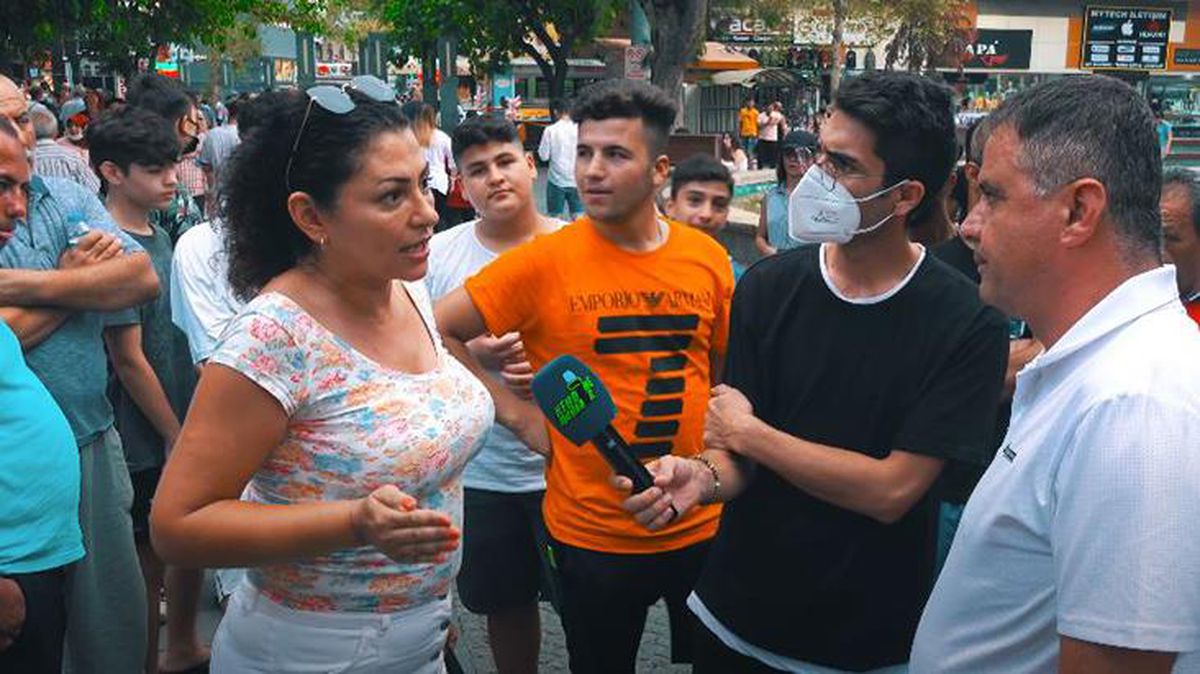 Sokak röportajında gaziye söylenen sözler sosyal medyada tepki topladı