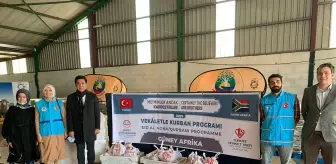 TDV Güney Afrika'da 10 bin aileye kurban eti dağıttı