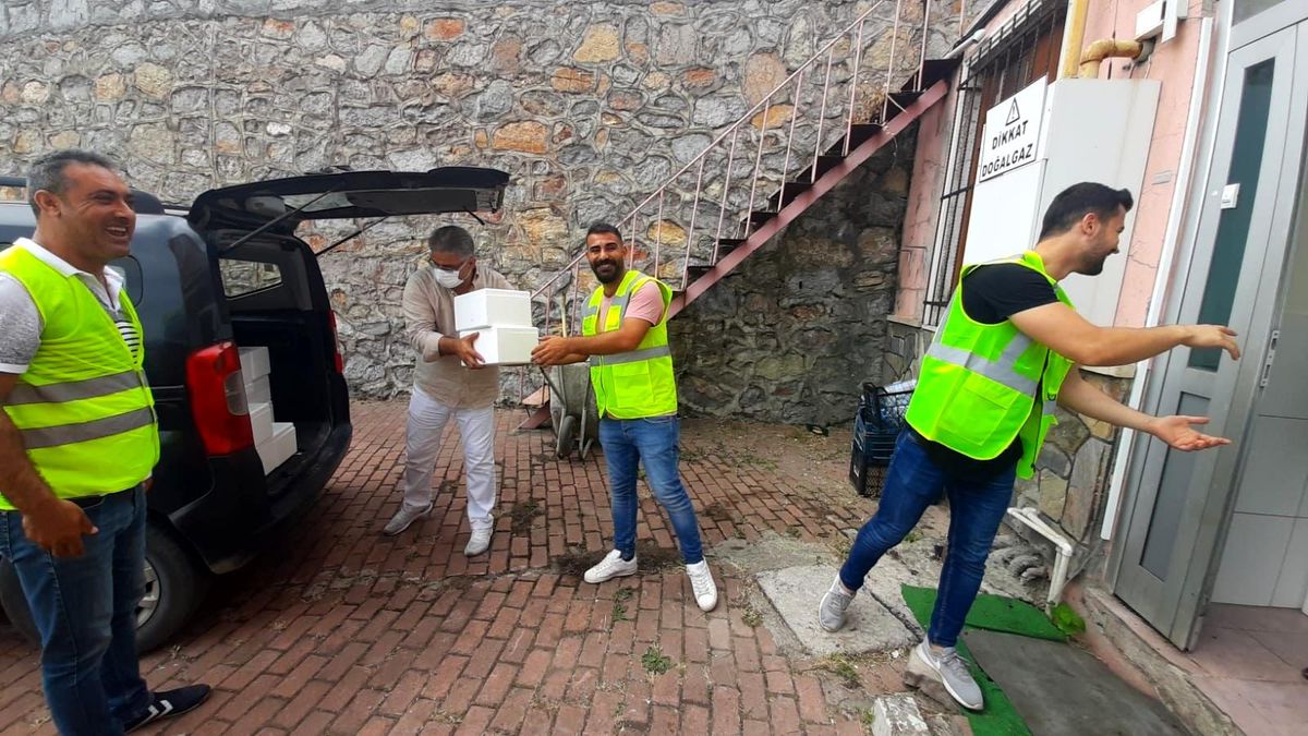 Dilovası\'nda 5 bin et dağıtıldı