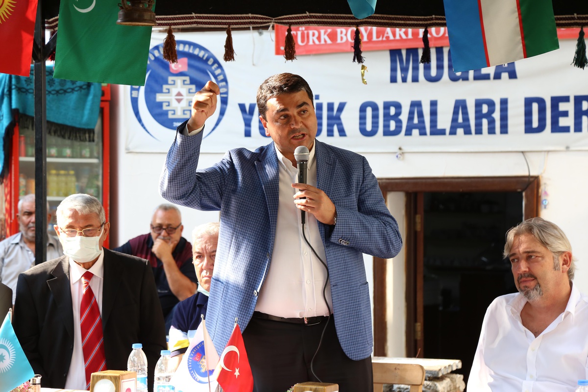 DP Genel Başkanı Gültekin Uysal, Muğla Yörük Obaları Derneği\'nde konuştu Açıklaması