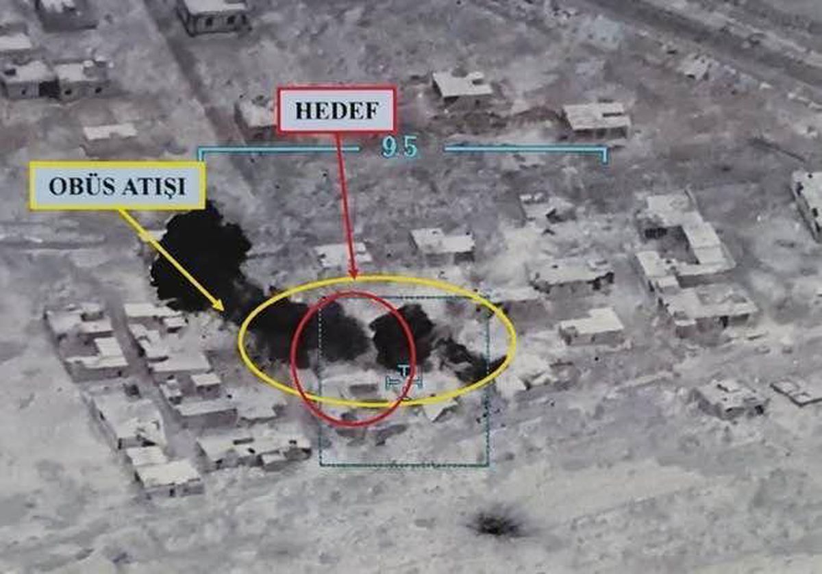 Son dakika haberi... Fırat Kalkanı bölgesinde 2 askeri şehit eden teröristlere karşılık verildi, 7 terörist etkisiz hale getirildi