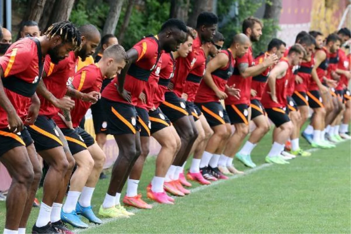 Son dakika haber... Galatasaray\'da yeni transfer Cicaldau takımla çalıştı