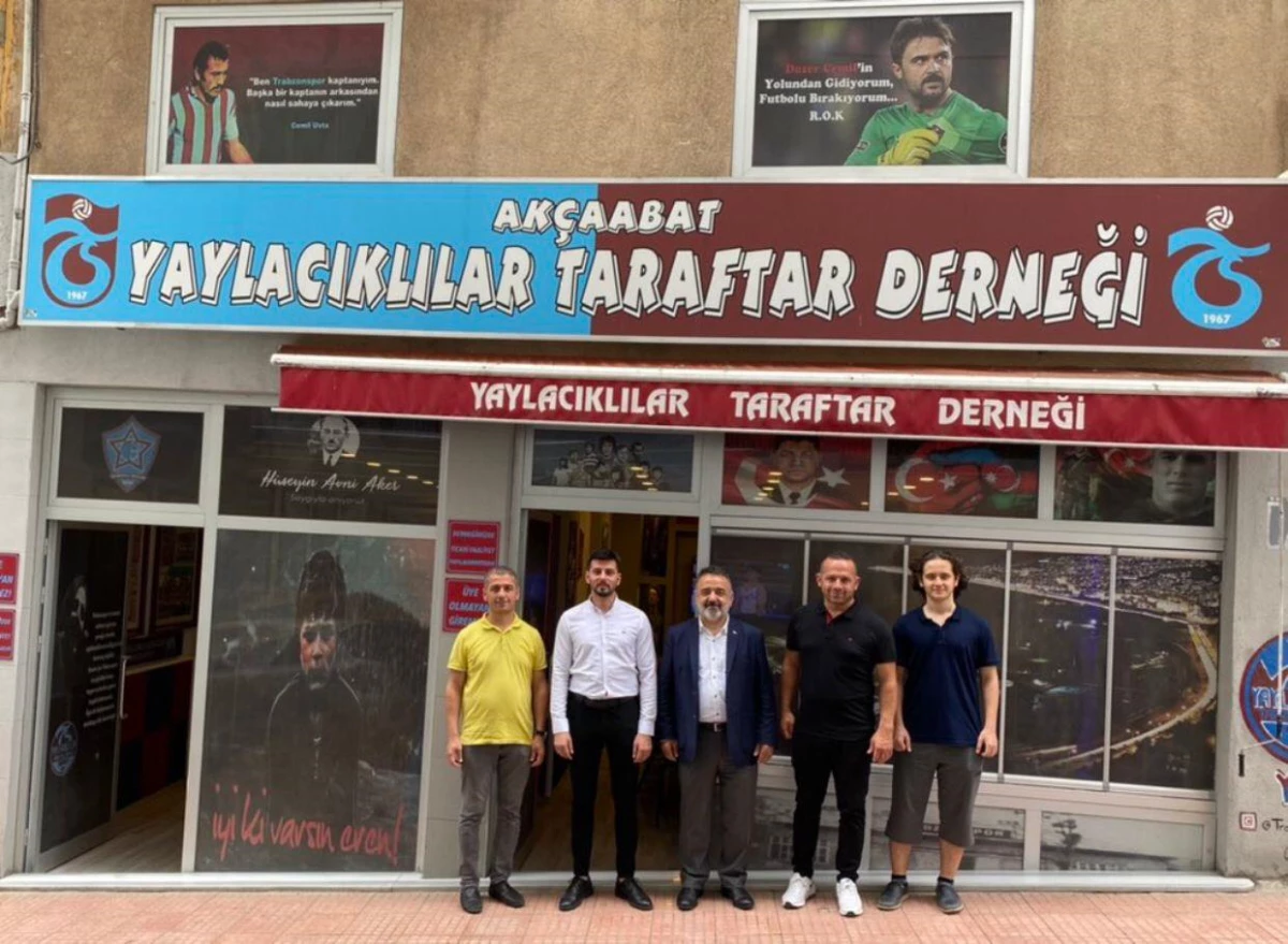 Türkiye\'nin Hartum Büyükelçisi Neziroğlu\'ndan, Trabzon Akçaabat Yaylacıklılar Taraftar Derneği\'ne ziyaret