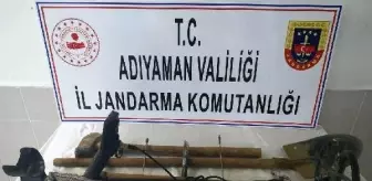 Adıyaman'da kaçak kazıya 5 gözaltı