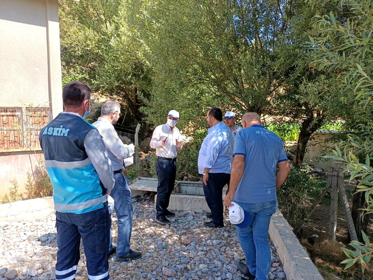 Başkan Kılınç su kaynaklarında incelemelerde bulundu