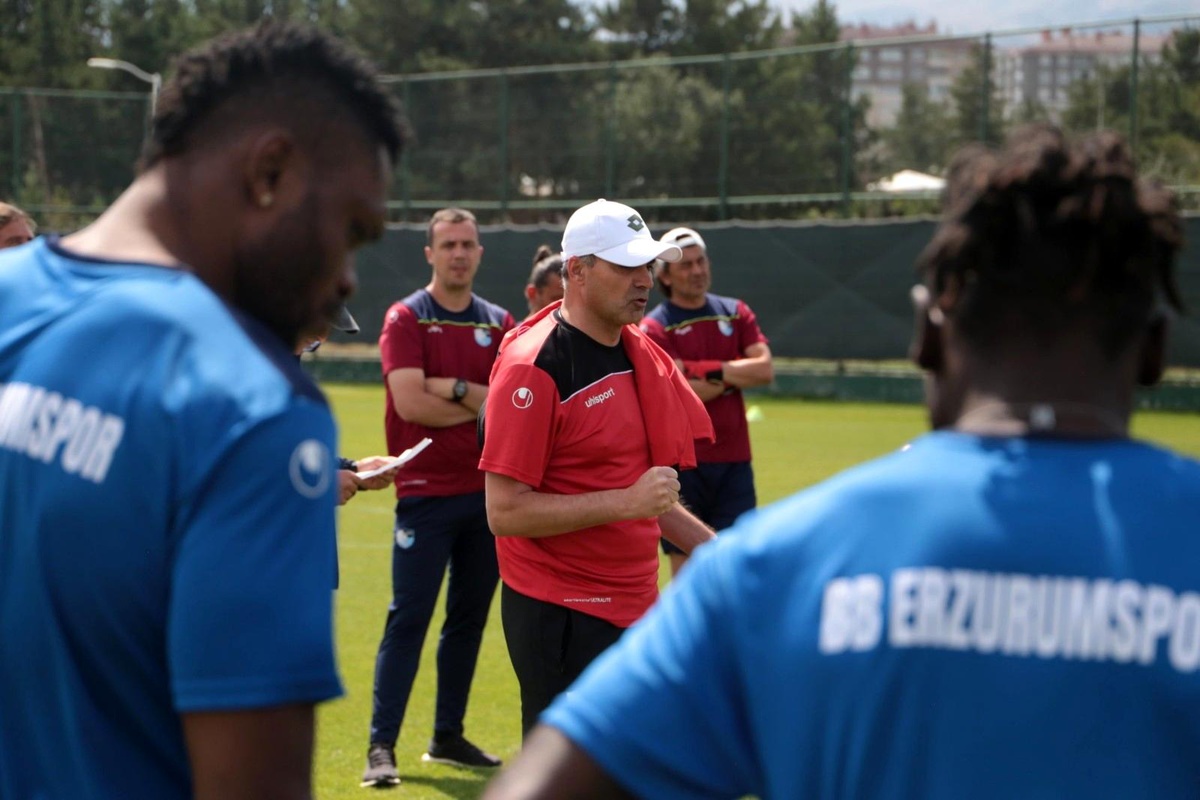BB Erzurumspor hazırlıklarını sürdürüyor