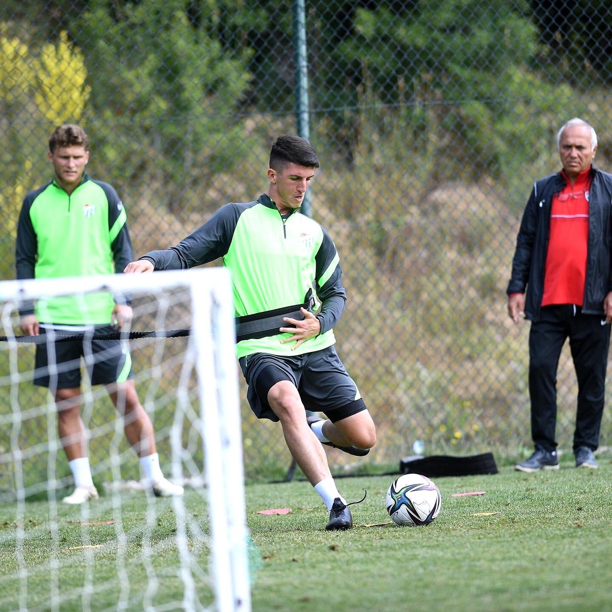 Bursaspor kuvvet çalışması yaptı