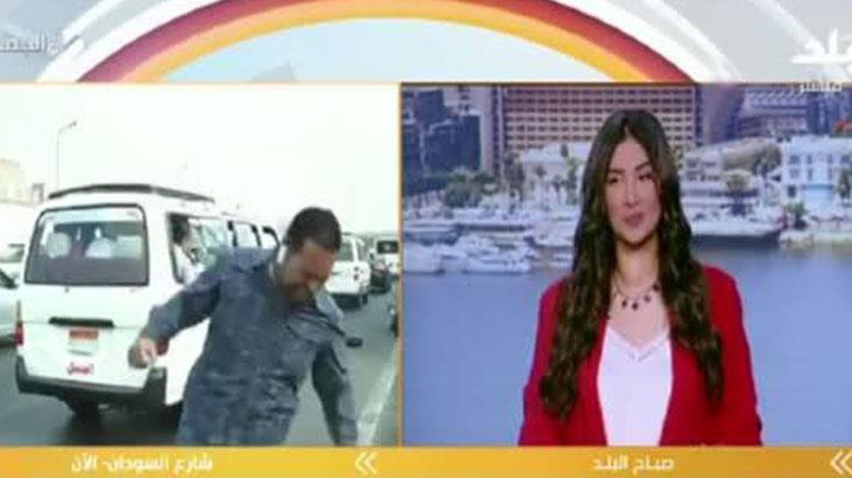 Canlı yayında muhabire motor çarptı! Kamera jet hızıyla stüdyoya döndü, kadın spikerler hiçbir şey olmamış gibi yaptı