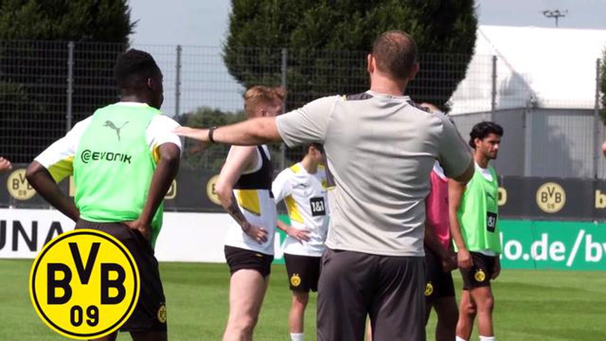 Dortmund\'un Yeni Transferi Abdoulaye Kamara İlk Antrenmanına Çıktı