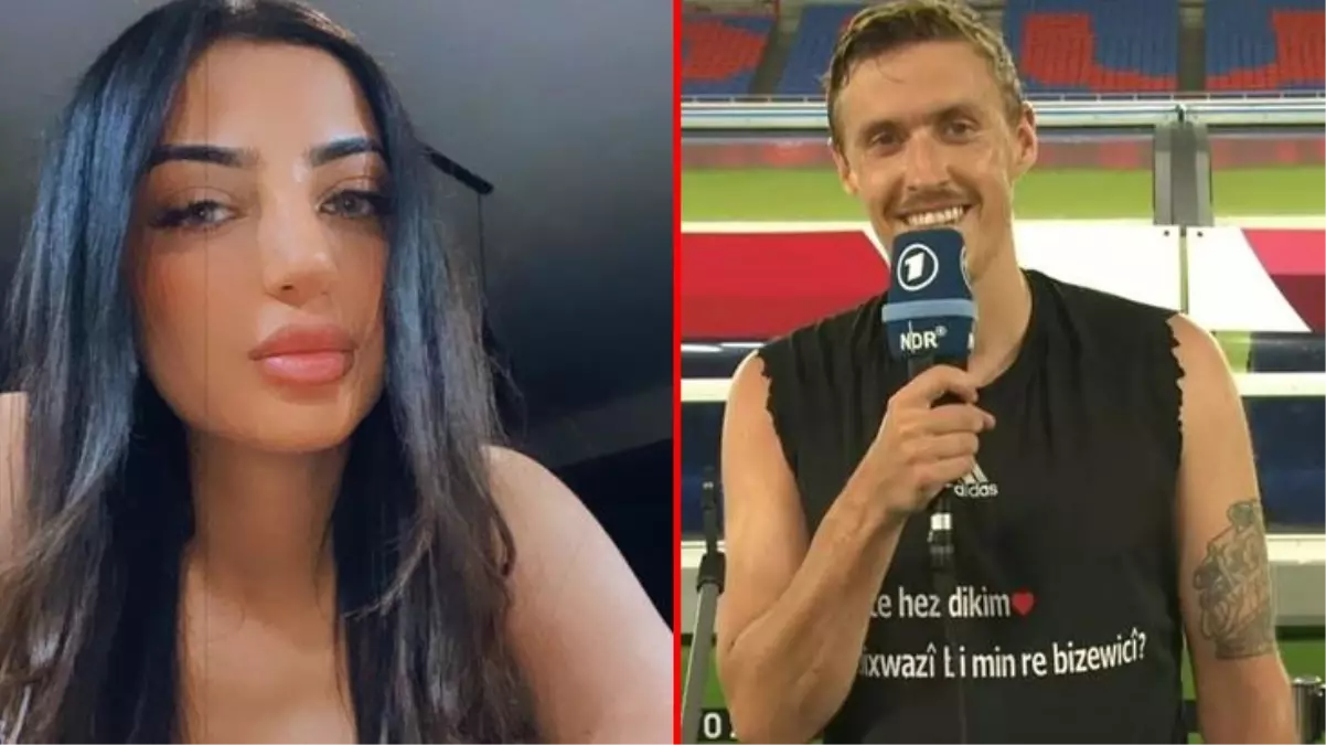 Alman futbolcu Max Kruse\'nin Kürtçe evlilik teklifi ettiği Dilara Mardine\'nin pozları olay oldu