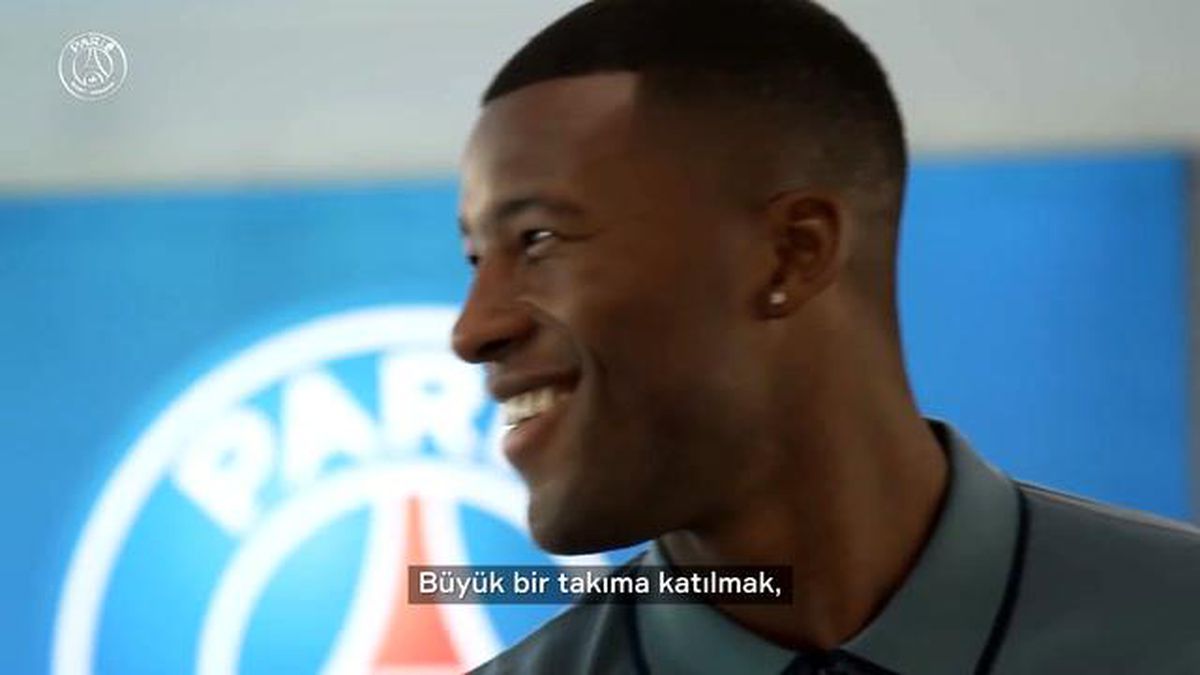 Gini Wijnaldum\'un Paris Saint-Germain\'deki ilk röportajı