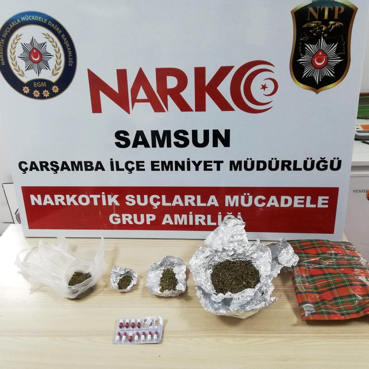 Üst aramasında uyuşturucuyla yakalandı