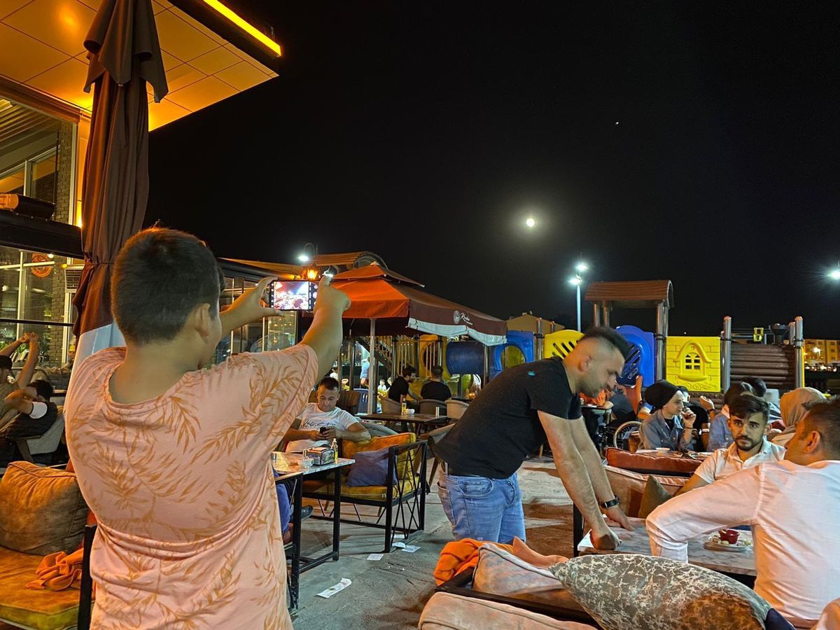 Ağrı\'da dolunay görenleri hayran bıraktı