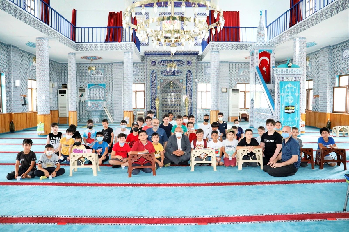 Başkan Söğüt\'ten Yaz Kur\'an Kursu\'na ziyaret