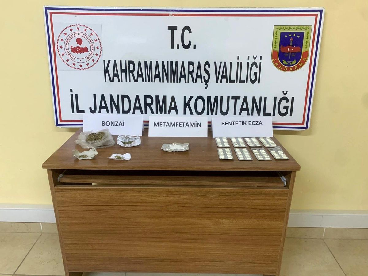 Kahramanmaraş\'ta uyuşturucu operasyonu: 5 gözaltı