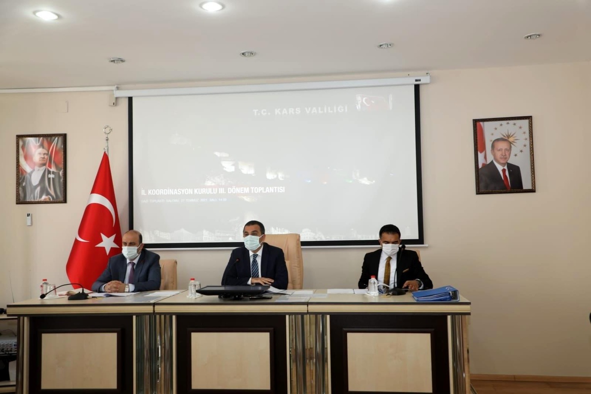 Kars\'ta İl Koordinasyon Kurulu Toplantısı yapıldı