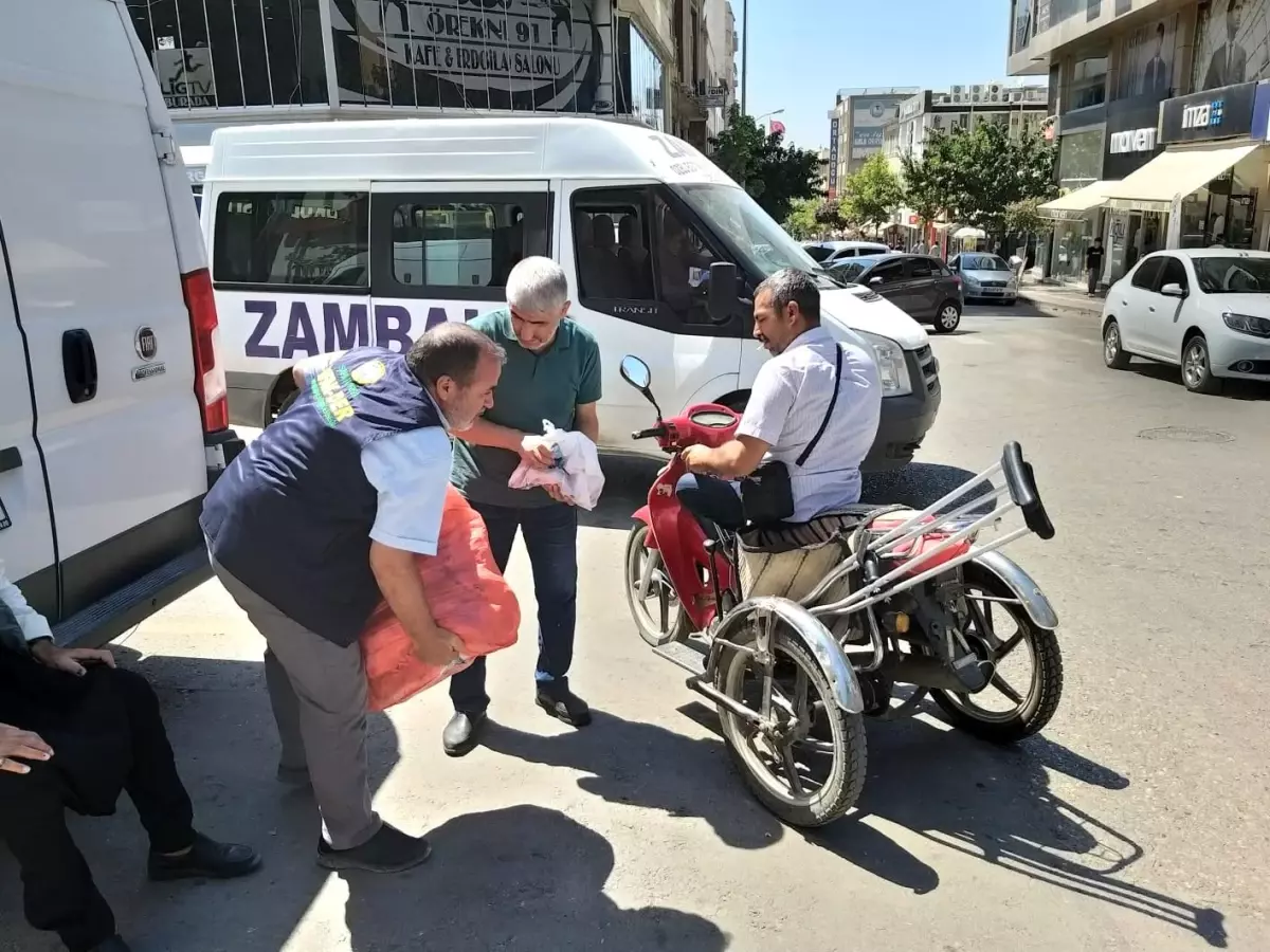 Kurban etleri ihtiyaç sahiplerine dağıtıldı