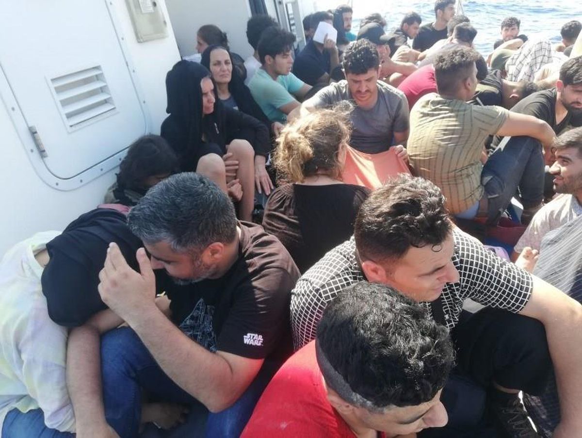Muğla\'da 56 düzensiz göçmen yakalandı
