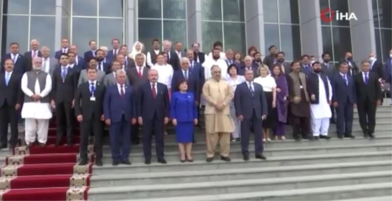 Mustafa Şentop, Azerbaycan-Pakistan-Türkiye Üçlü Parlamento Başkanları Birinci Toplantısı\'na katıldı