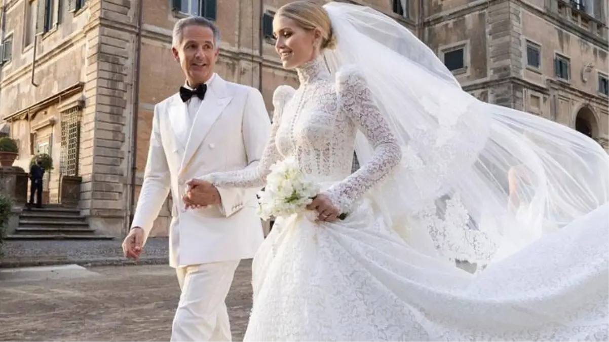 Prenses Diana\'nın yeğeni Lady Kitty Spencer evlendi! Damat, kendisinden 32 yaş büyük bir milyarder