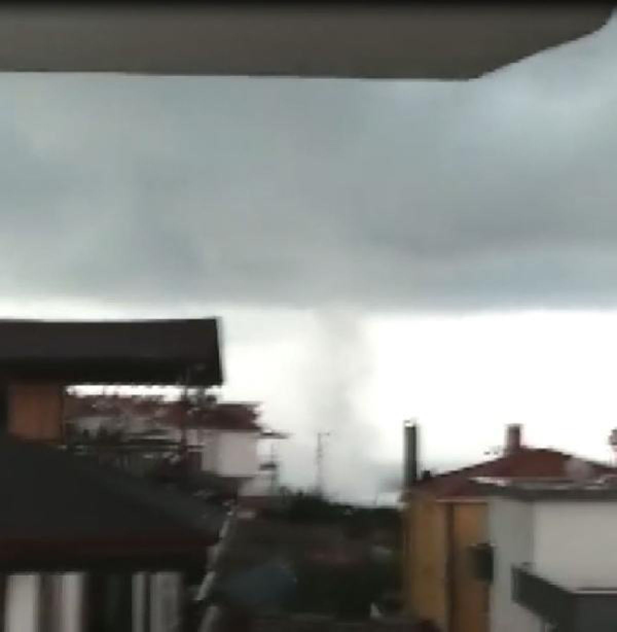 Sinop\'ta denizdeki hortum kamerada
