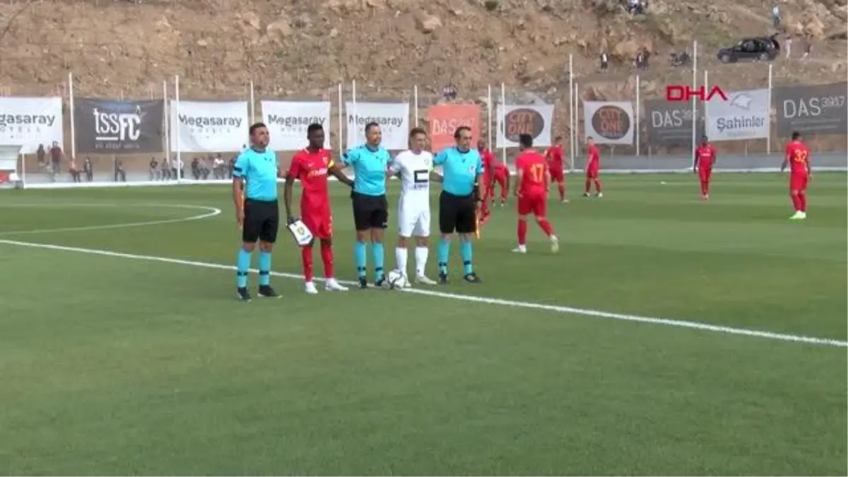 SPOR Yukatel Kayserispor, hazırlık maçında berabere kaldı