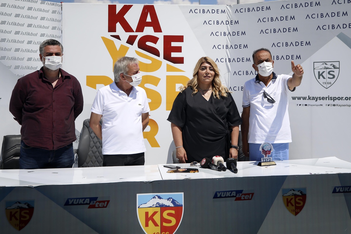 TSYD Kayseri Şubesi\'nden Kayserispor Başkanı Gözbaşı\'na ziyaret