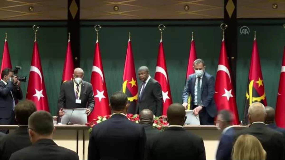 Türkiye-Angola İşbirliği Anlaşmaları imza töreni (2)