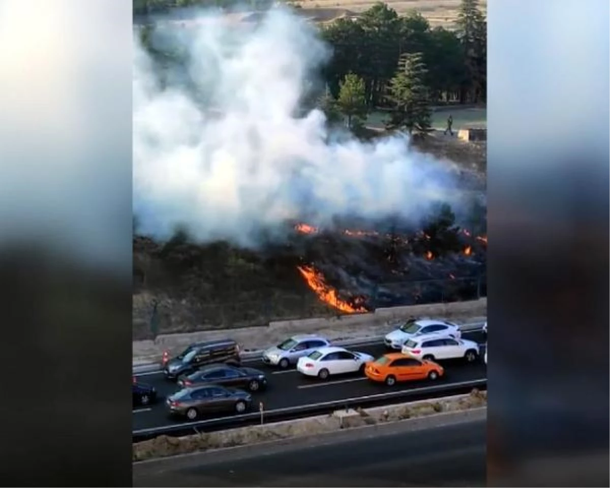 Son dakika haberi | Ankara\'da askeriyedeki ormanlık alanı ateşe verdi, suçüstü yakalandı