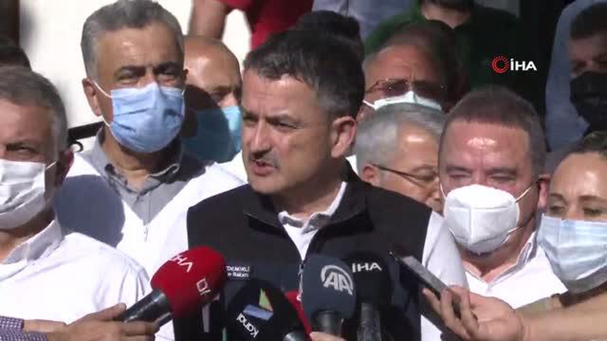 Son dakika haberi: Bakan Pakdemirli: "Yangına 13 dakika sonra müdahale ettik, 53 vatandaşımız dumandan etkilendi"