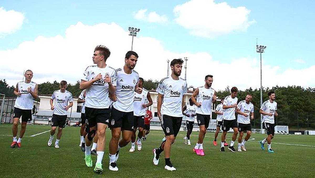 Beşiktaş kondisyon çalıştı